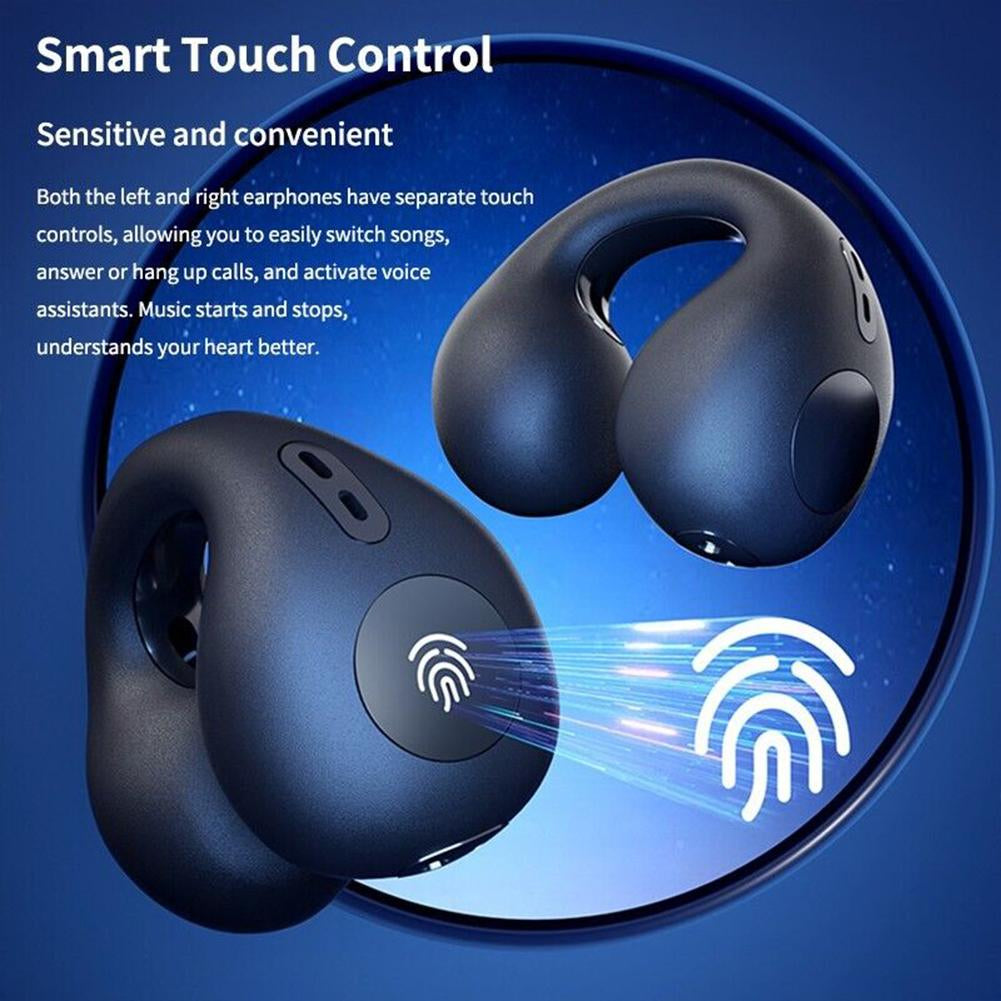 Clip Ear Sports Bluetooth Headset Wireless Music Binaural